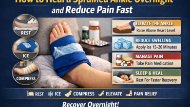 How to Heal a Sprained Ankle Overnight and Reduce Pain Fast How to Heal a Sprained Ankle Overnight and Reduce Pain Fast