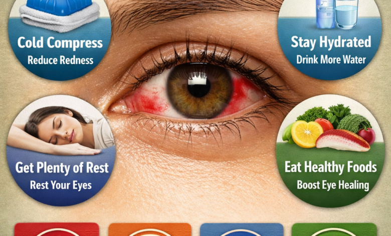 How to Heal a Broken Blood Vessel in Eye Fast at Home Naturally