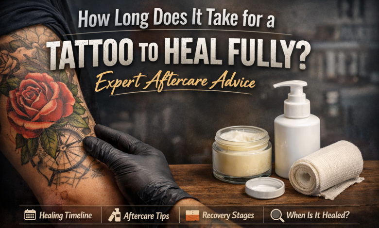 How Long Does It Take for a Tattoo to Heal Fully? Expert Aftercare Advice How Long Does It Take for a Tattoo to Heal Fully? Expert Aftercare Advice