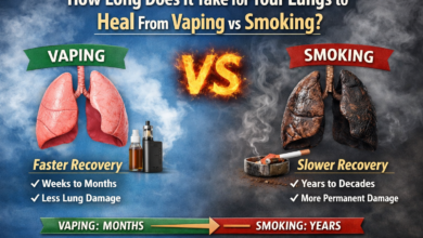 How Long Does It Take for Your Lungs to Heal From Vaping vs Smoking?