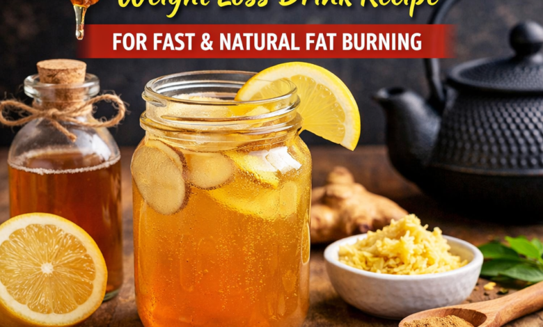 Japanese Weight Loss Drink Recipe for Fast & Natural Fat Burning